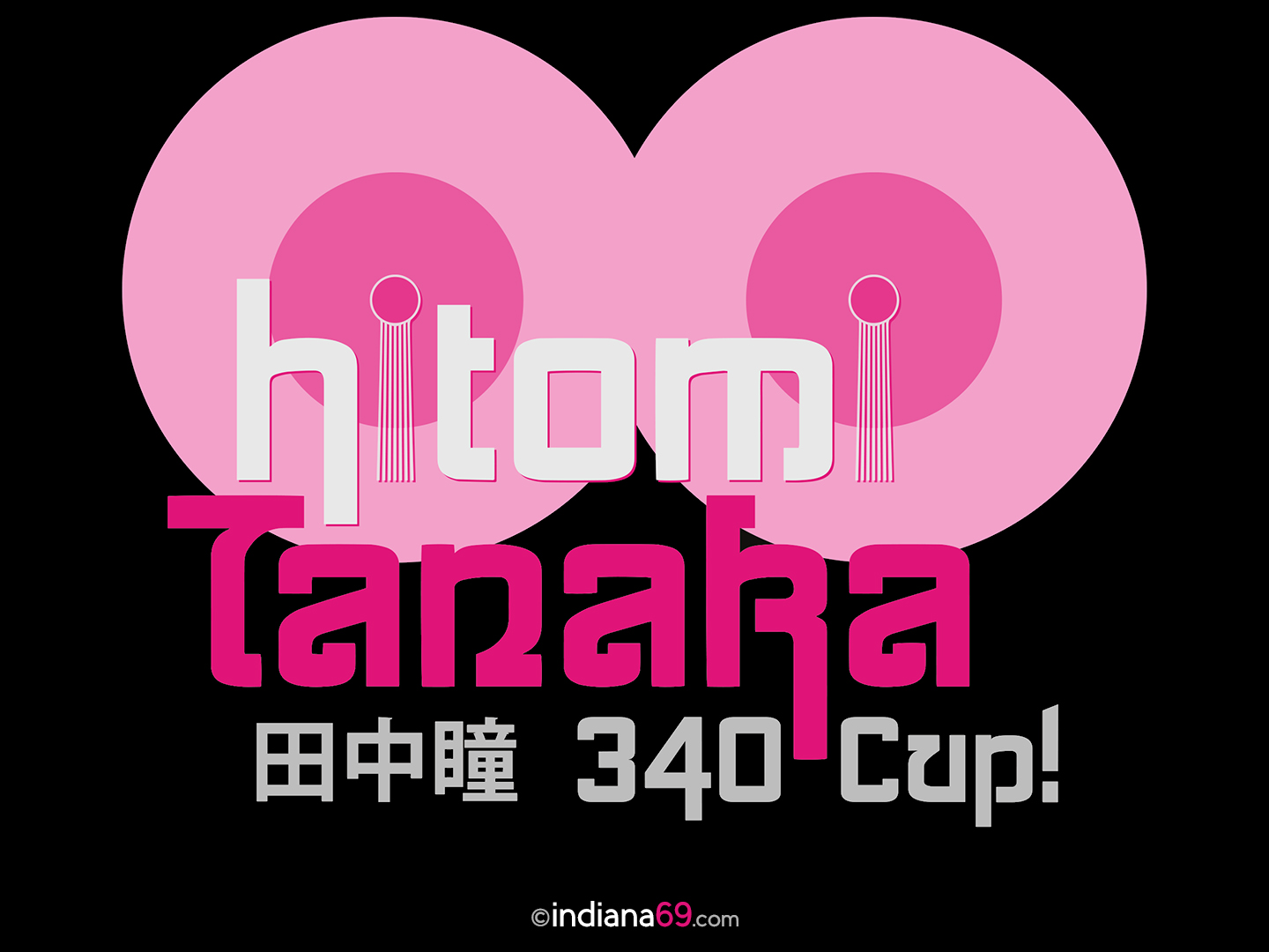 Hitomi Tanaka Logo - 田中瞳 34O Cup