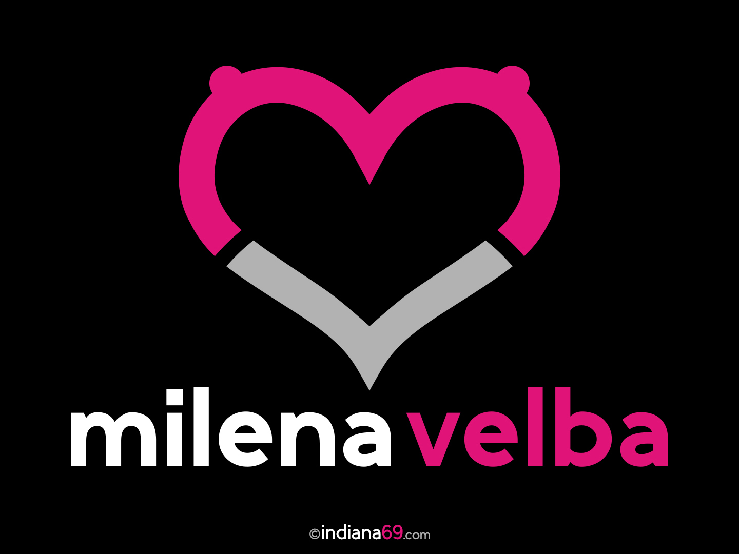 love milena velba heart logo ©indiana69.com